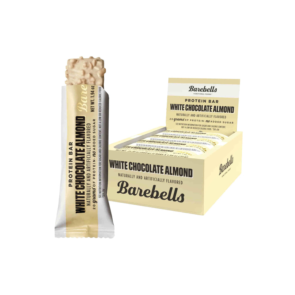 Barebells White Choc Almond Protein Bar Barebells