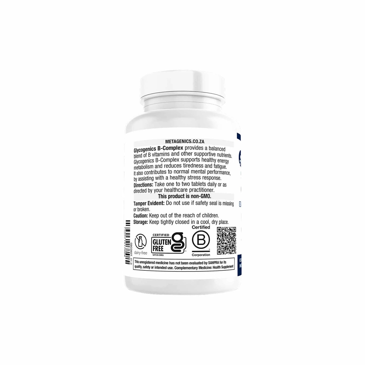 Metagenics GlycoGenics B Complex - Homocysteine & Energy Metabolism Support Metagenics