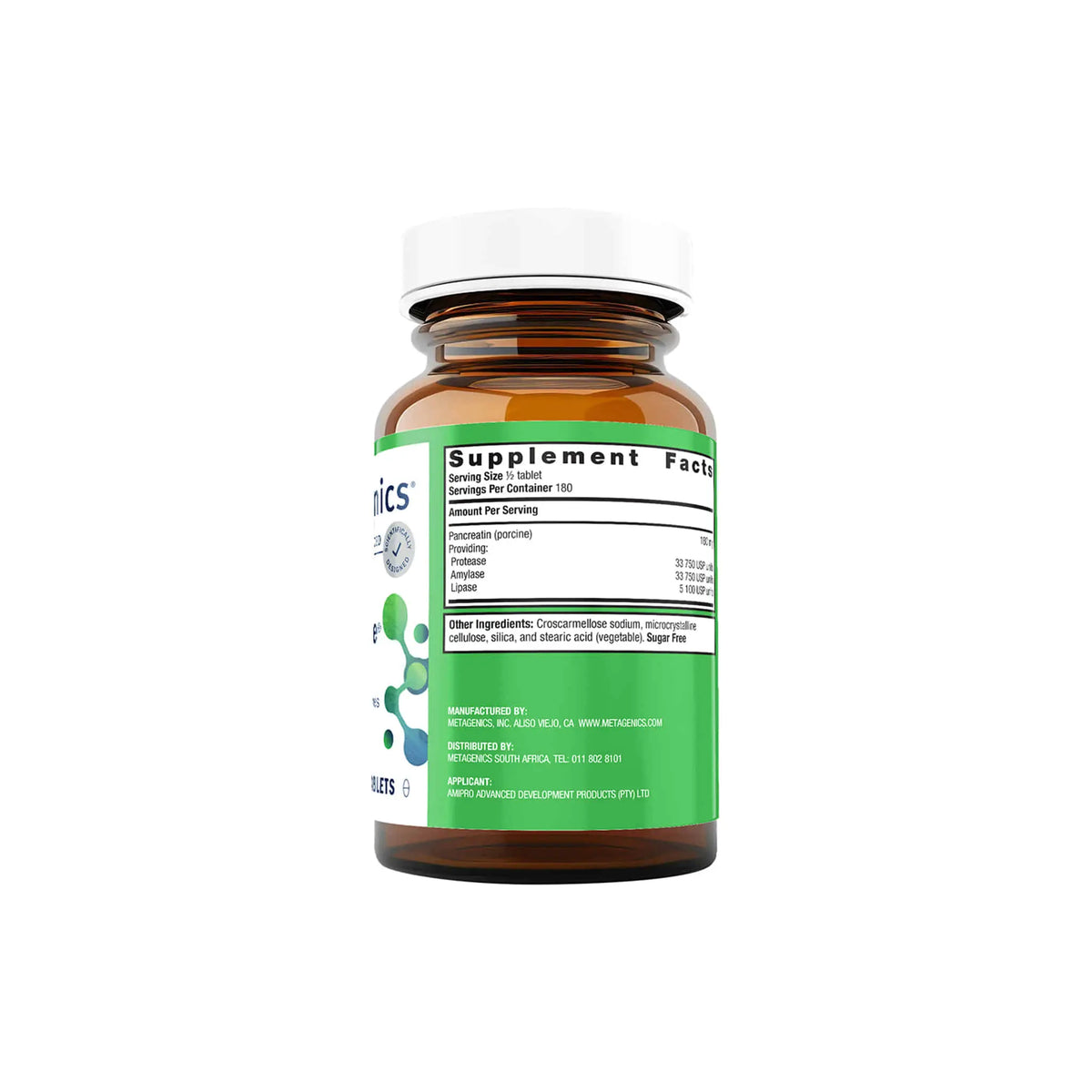 Metagenics Spectrazyme Pan 9x Metagenics