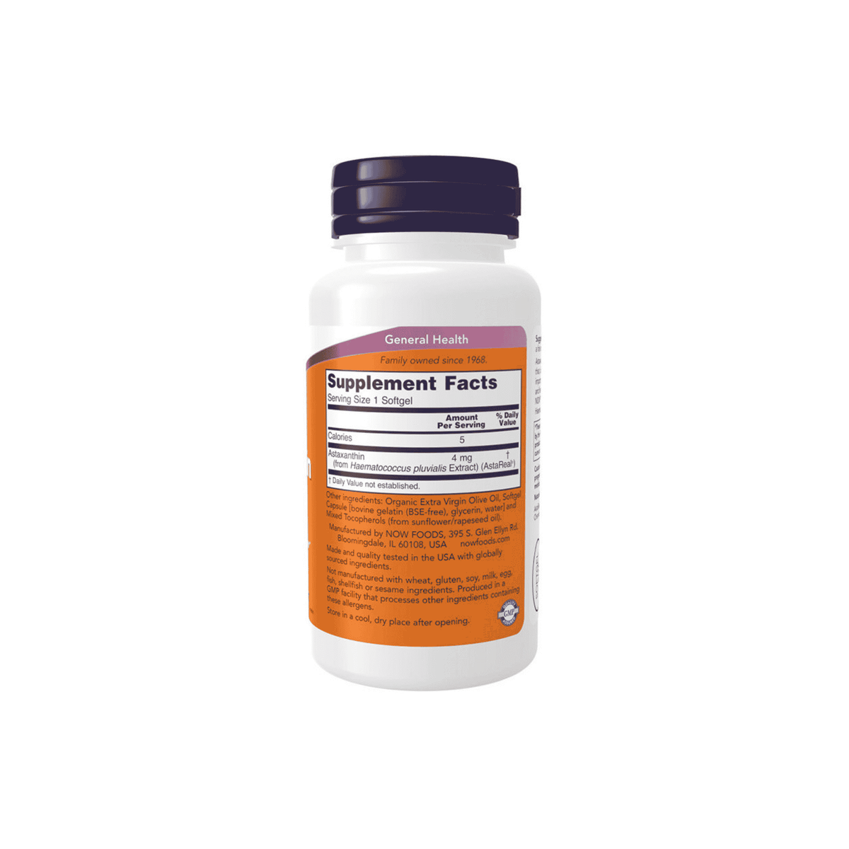 Now Foods Astaxanthin 4mg