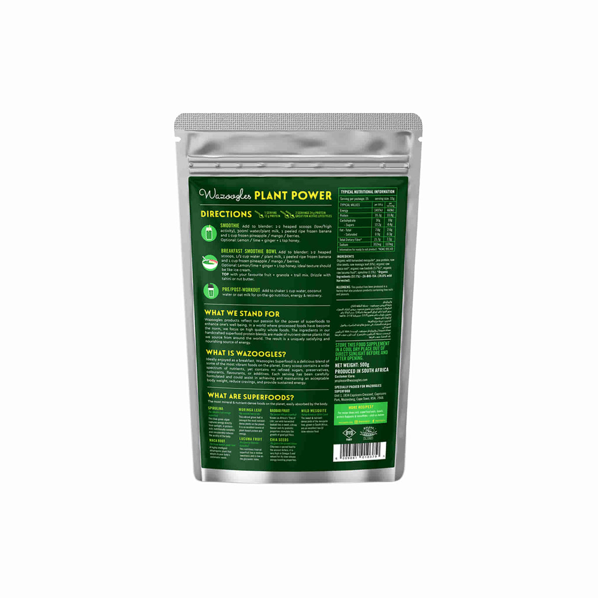 Wazoogles Superfood Plant Power Wazoogles