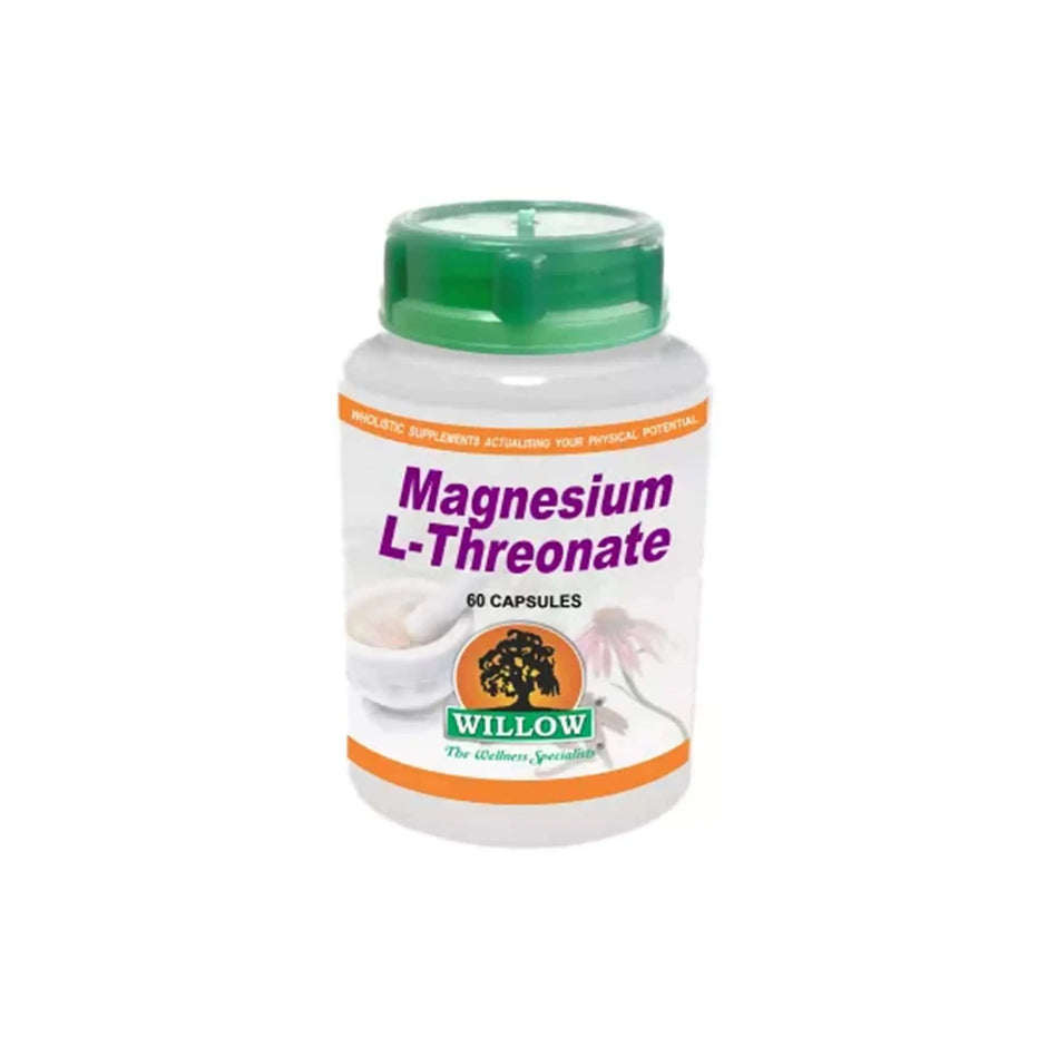 Willow Magnesium L-Threonate 500mg Willow