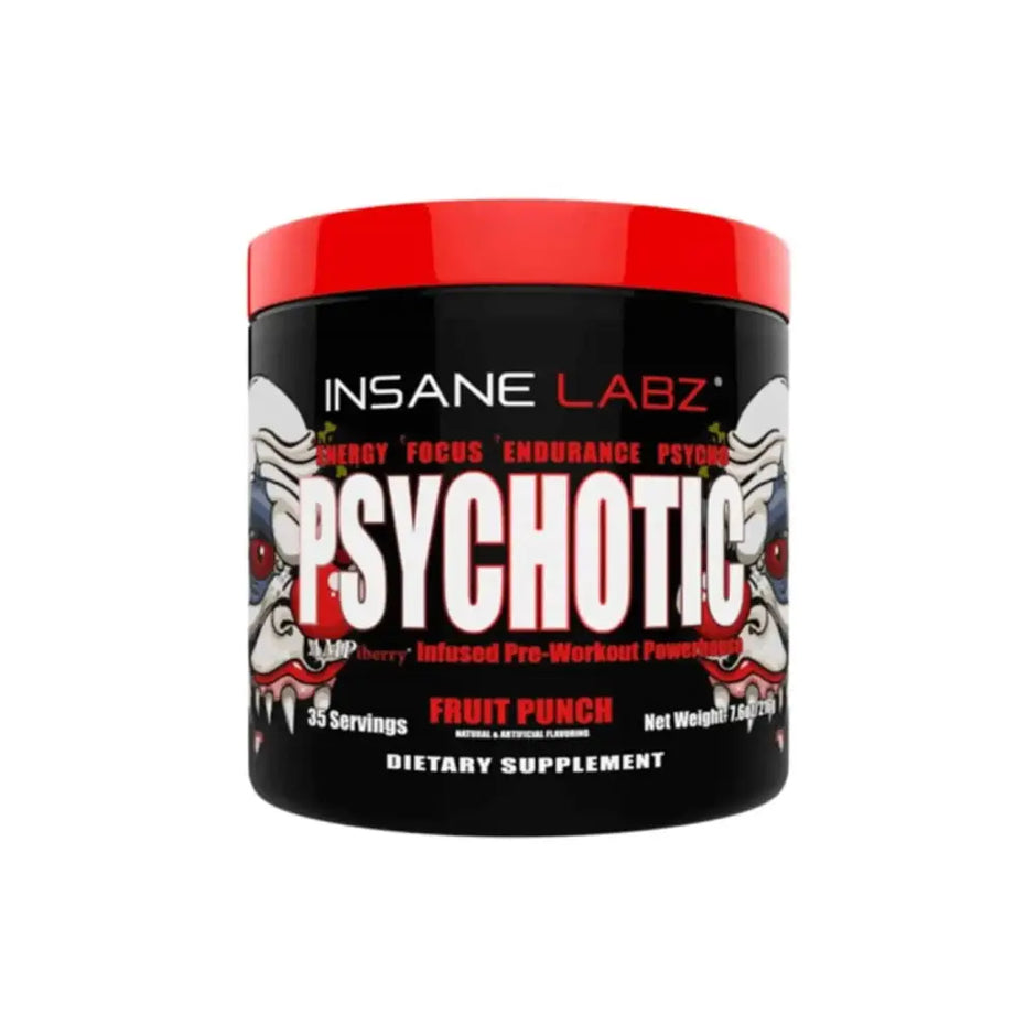 Insane Labz Psychotic - Fruit Punch / 35 Serving - Sports