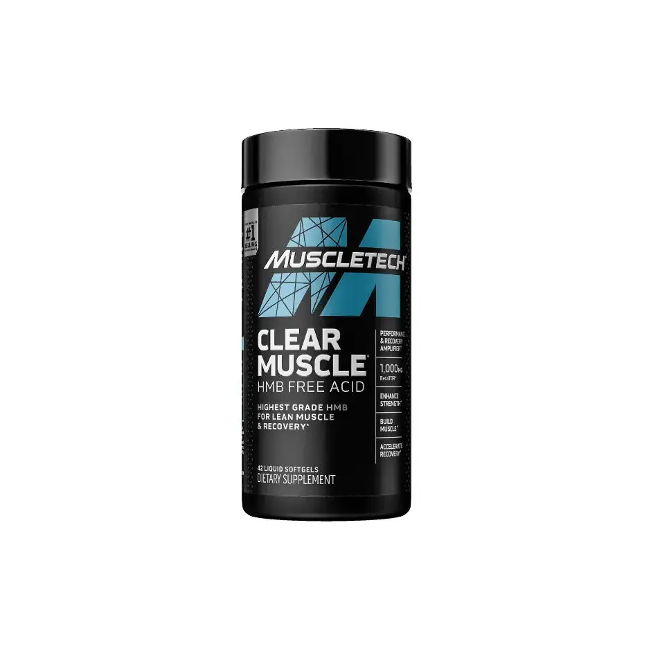 Muscletech Clear Muscle - 42 Softgels - Sports