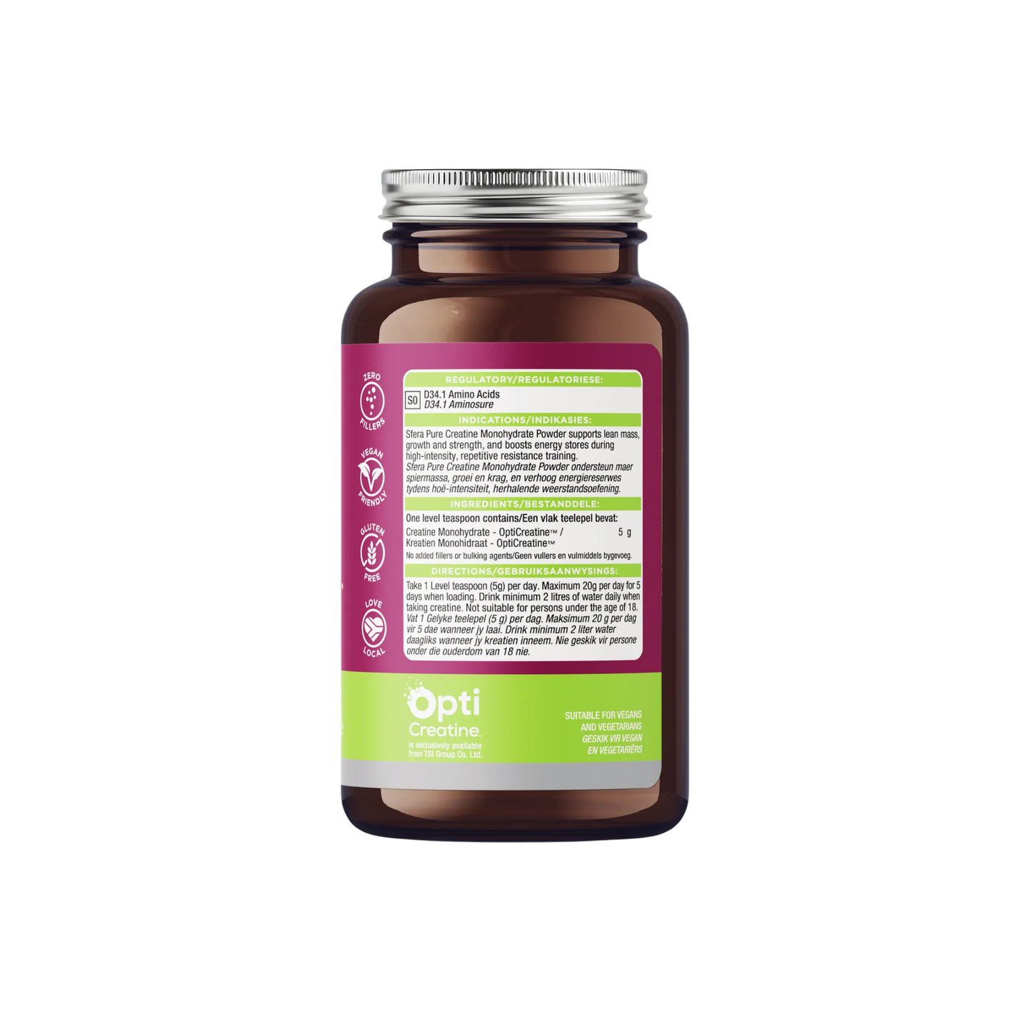 Sfera Pure Creatine Monohydrate Powder