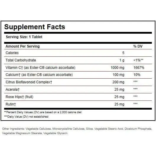 Solgar Ester C Plus 1000mg - Health