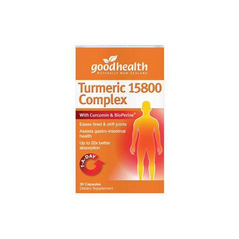 GOOD HEALTH TURMERIC 15800 COMPLEX - Good Health Products (Pty) Ltd | Energize Health