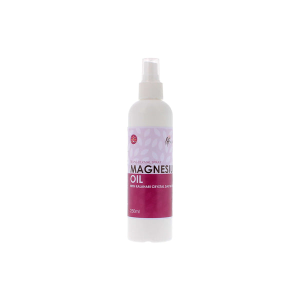 Lifematrix Magnesium Oil spray bottle, enriched with Kalahari Crystal Salt, 200ml for transdermal magnesium absorption.