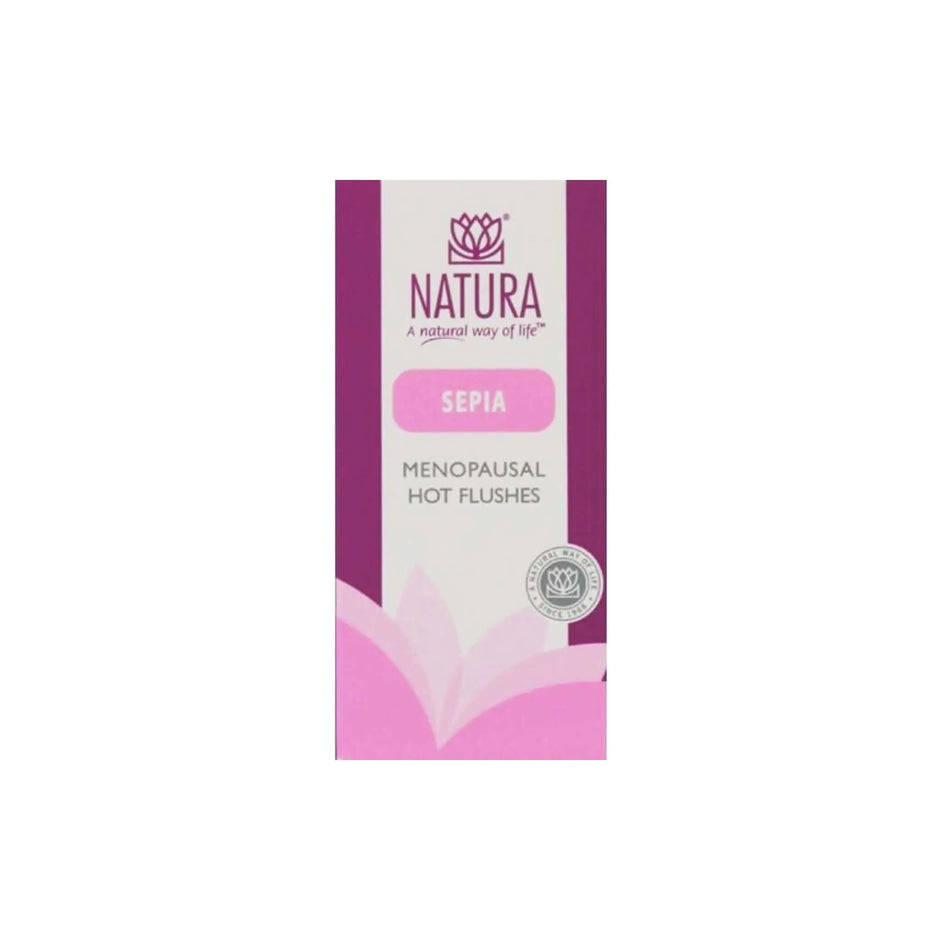 Natura Sepia Menopausal Hot Flushes Natura