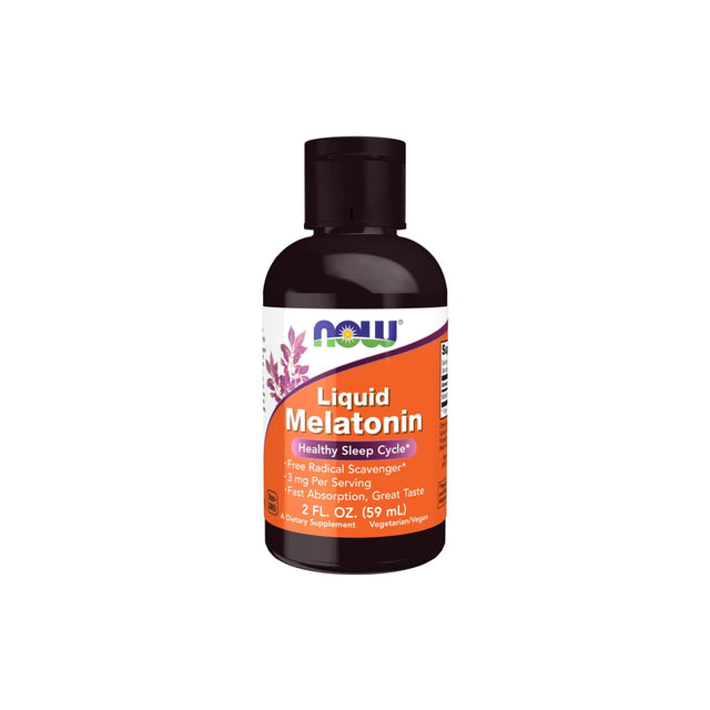 Now Foods Liquid Melatonin Sleep Support Supplement now-foods-liquid-melatonin-sleep-support-supplement