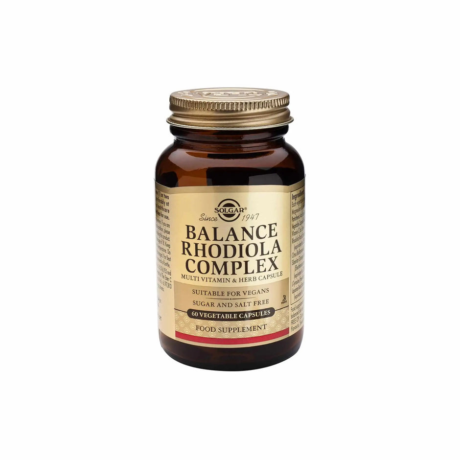 SOLGAR BALANCE RHODIOLA COMPLEX - Solgar | Energize Health