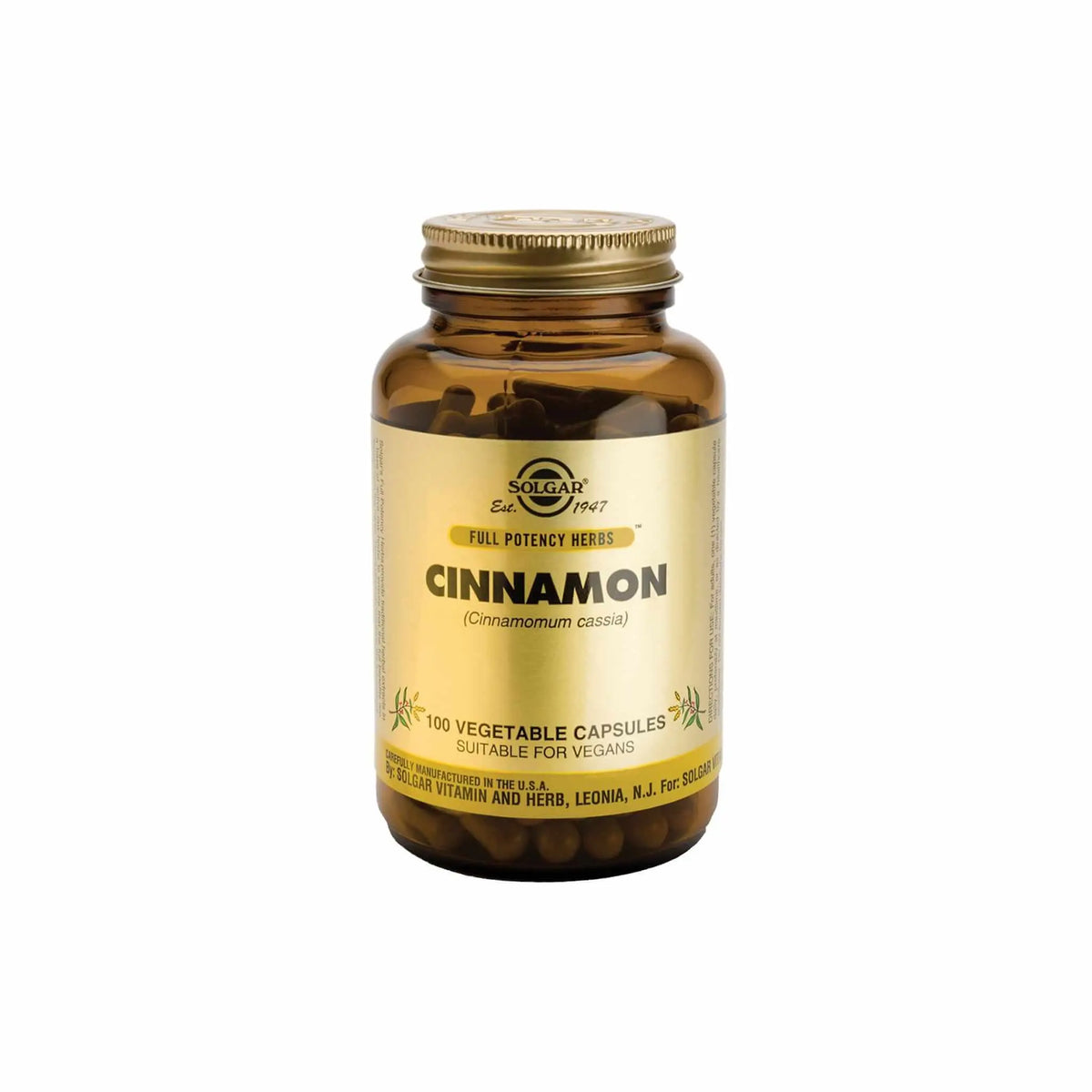 SOLGAR CINNAMON - Solgar | Energize Health