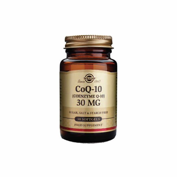 SOLGAR COQ-10 30MG - Solgar | Energize Health