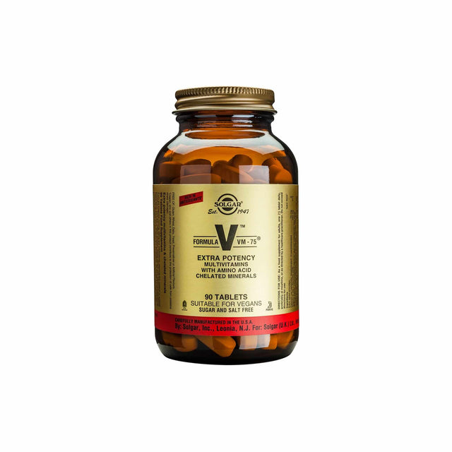 Solgar VM-75 Multivitamin - 28 Active Ingredients