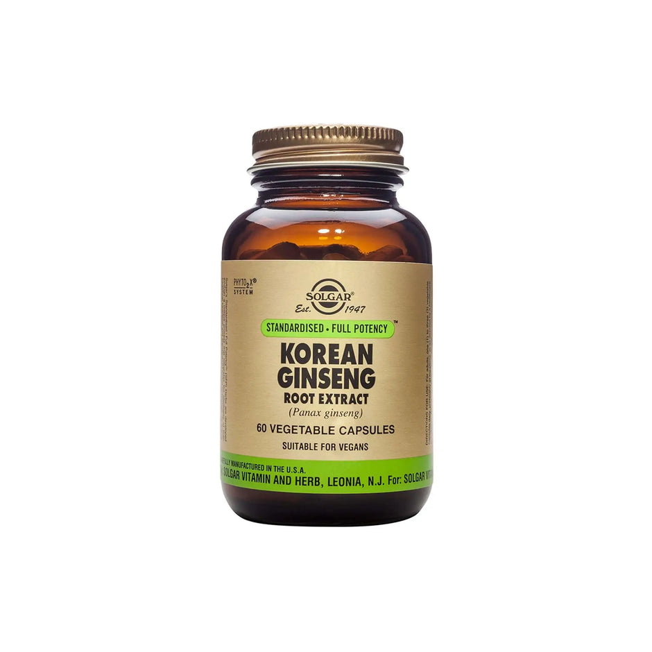 SOLGAR KOREAN GINSENG - Solgar | Energize Health