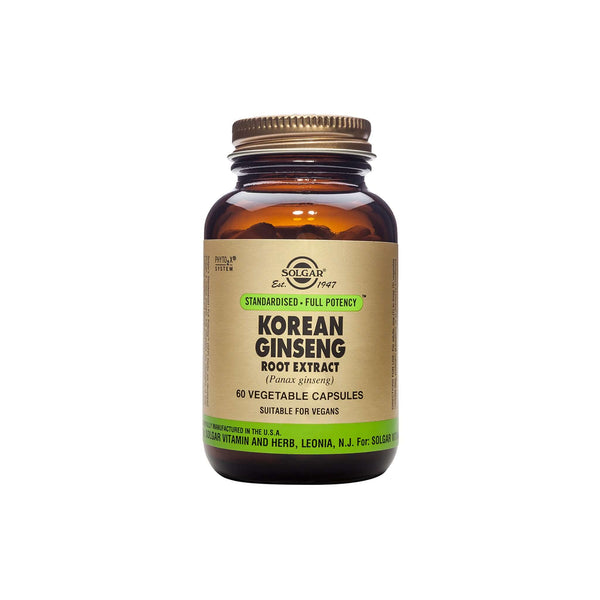SOLGAR KOREAN GINSENG - Solgar | Energize Health