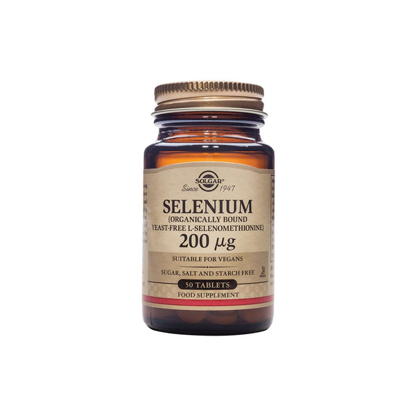SOLGAR SELENIUM 200UG - Solgar | Energize Health