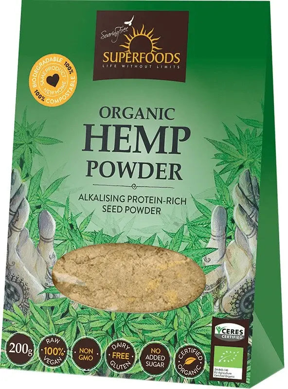 Superfoods Organic Hemp Protein Powder Superfoods