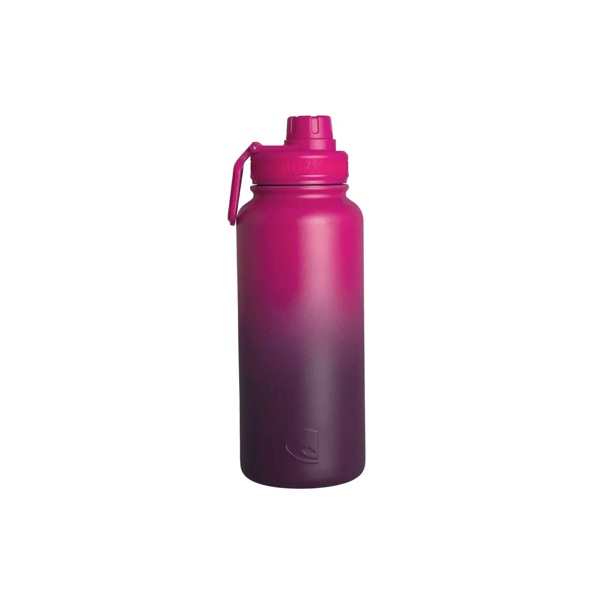Lizzard Flask 960ml in a vibrant pink gradient, made from durable stainless steel for stylish hydration on-the-go.