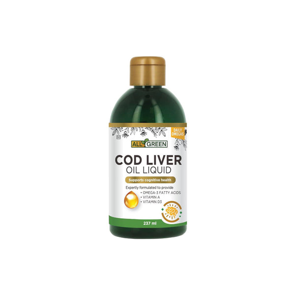 All Green Cod Liver Oil Liquid