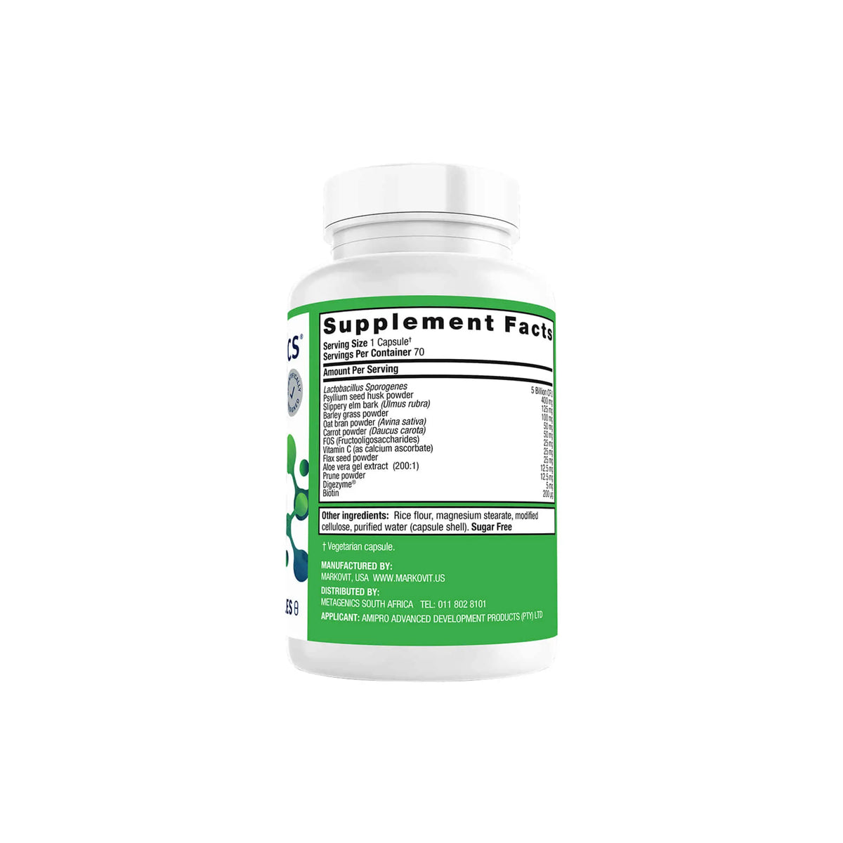 Metagenics Amipro Colon Ecology Metagenics