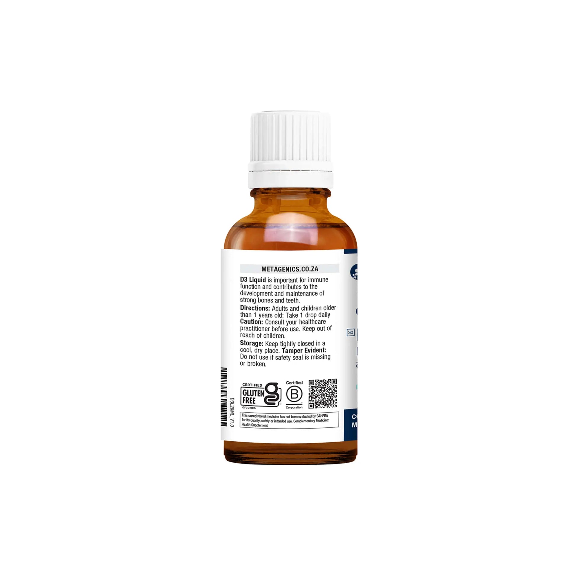 Metagenics D3 Liquid Metagenics