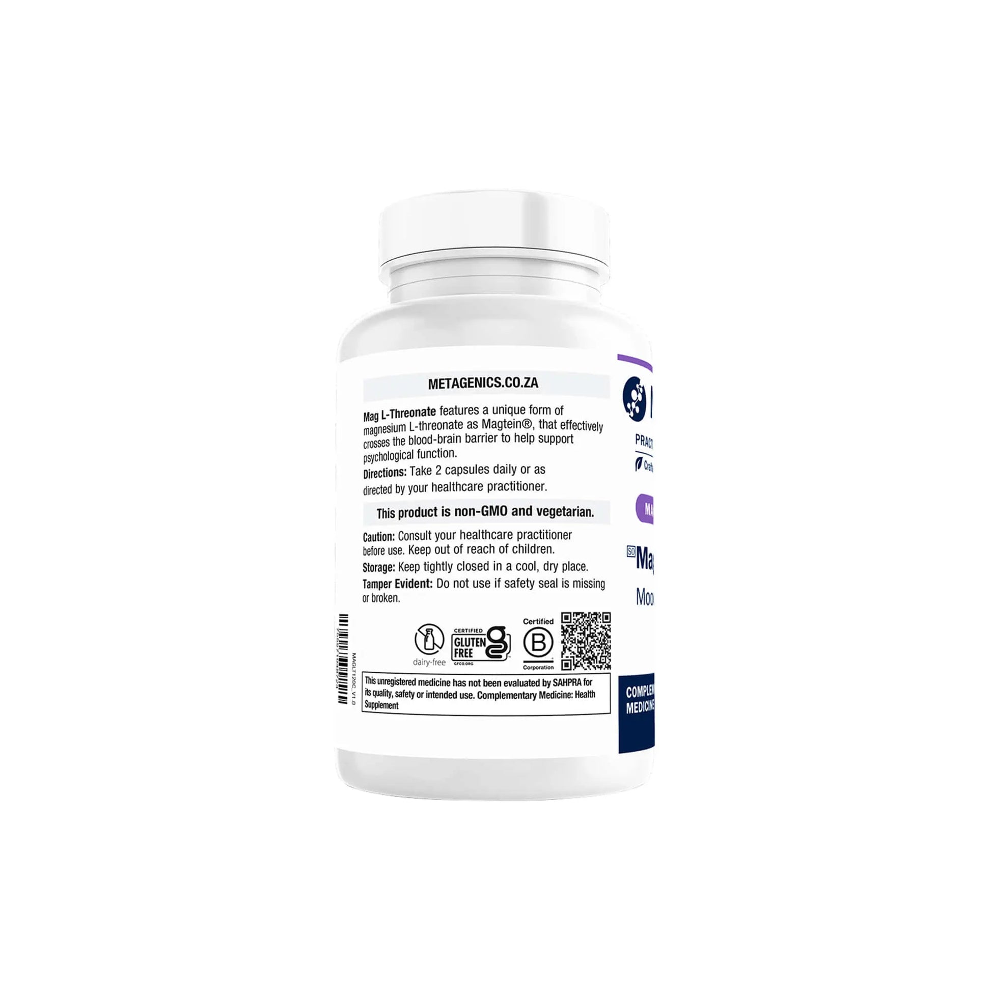 Metagenics Magnesium L-Threonate Metagenics