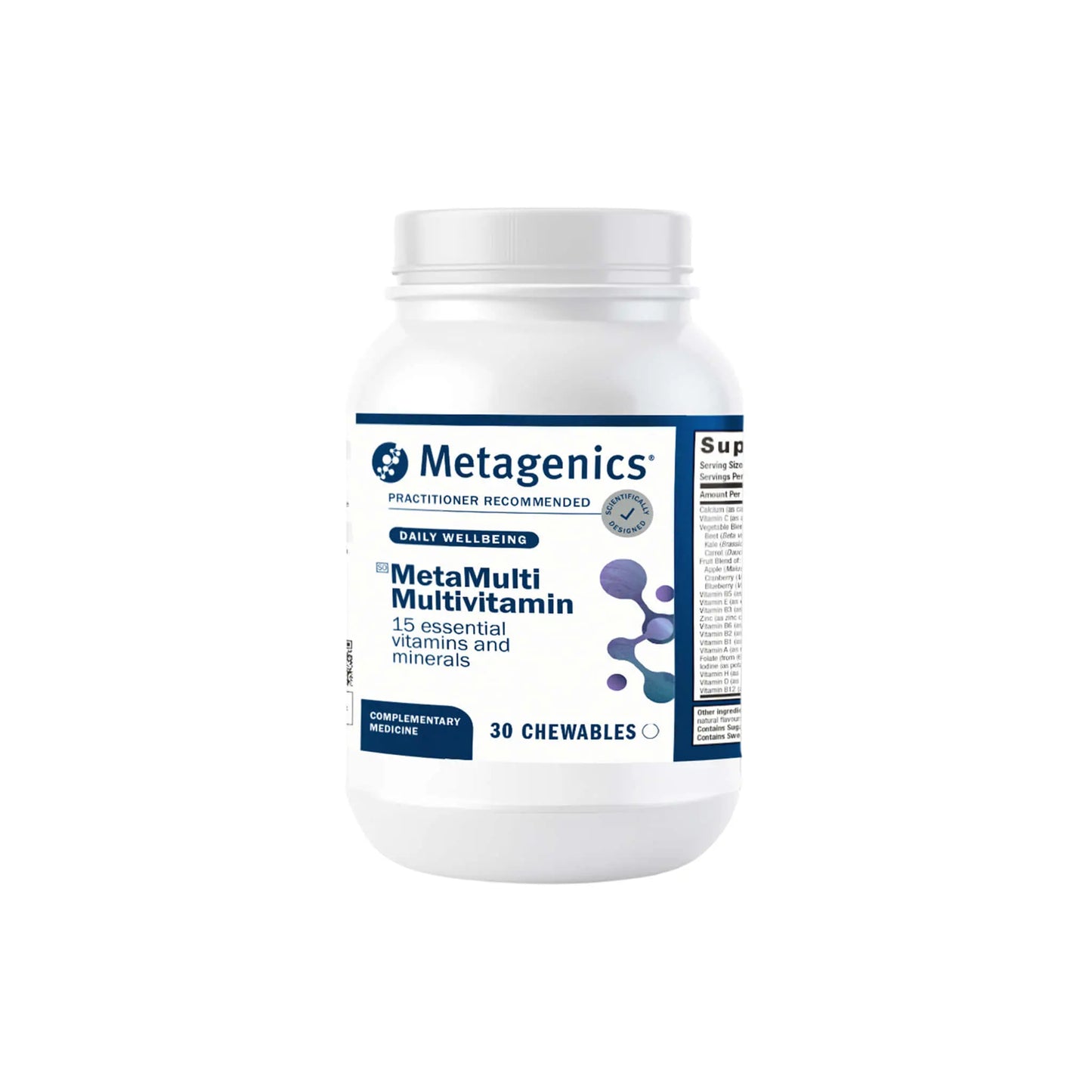 Metagenics MetaMulti Multivitamin Chewable Metagenics