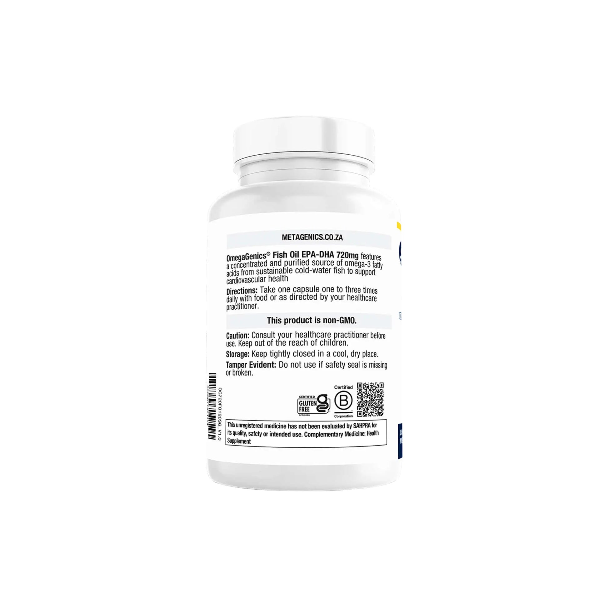 Metagenics Omegagenics EPA-DHA 720 Metagenics