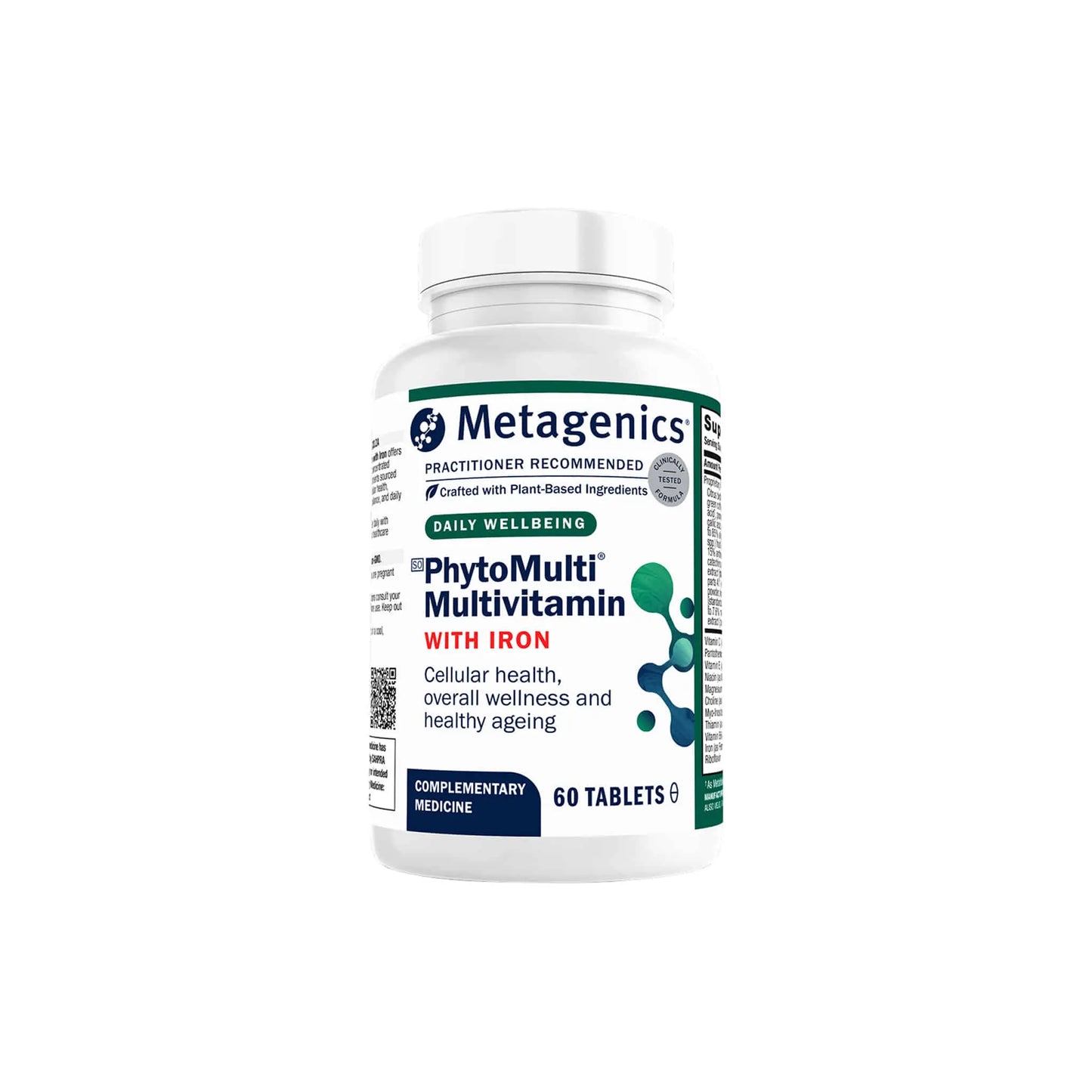 Metagenics PhytoMulti With Iron Metagenics