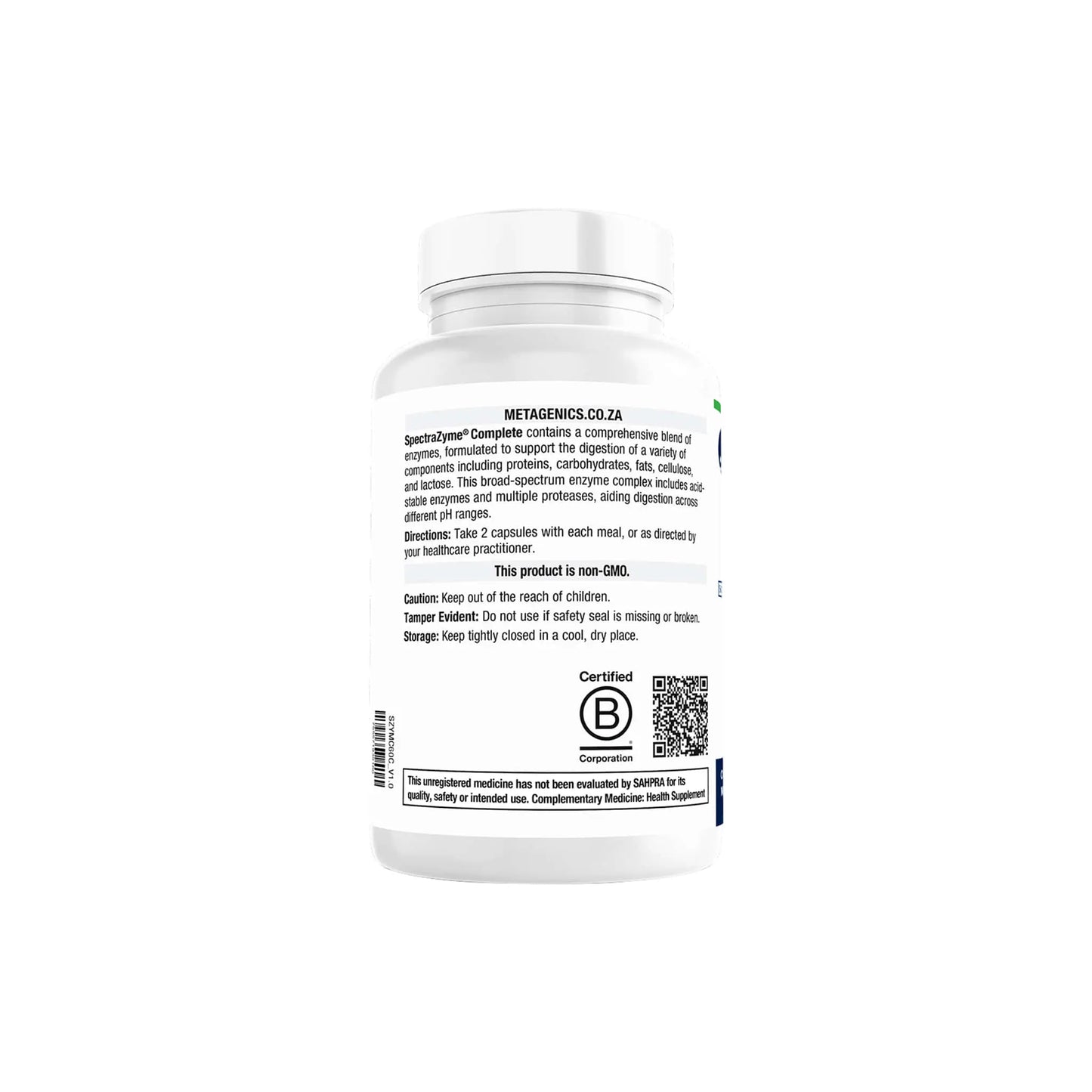 Metagenics Spectrazyme Complete Metagenics