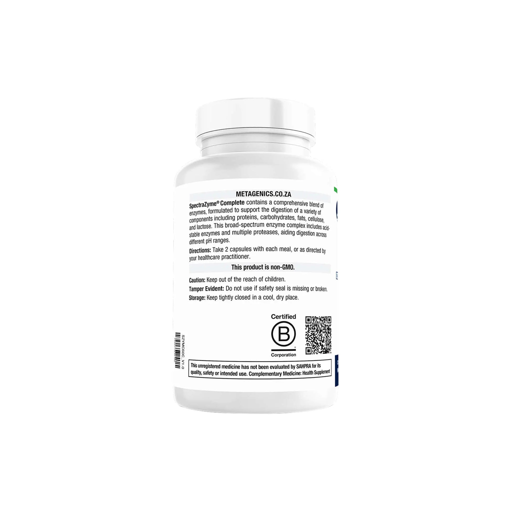 Metagenics Spectrazyme Complete Metagenics