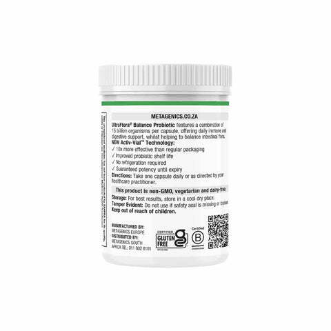 Metagenics UltraFlora Balance Probiotic Metagenics