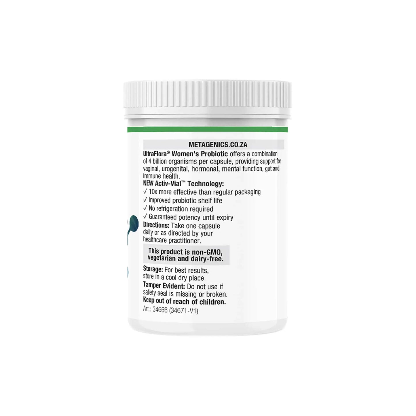 Metagenics UltraFlora Women's Probiotic Metagenics