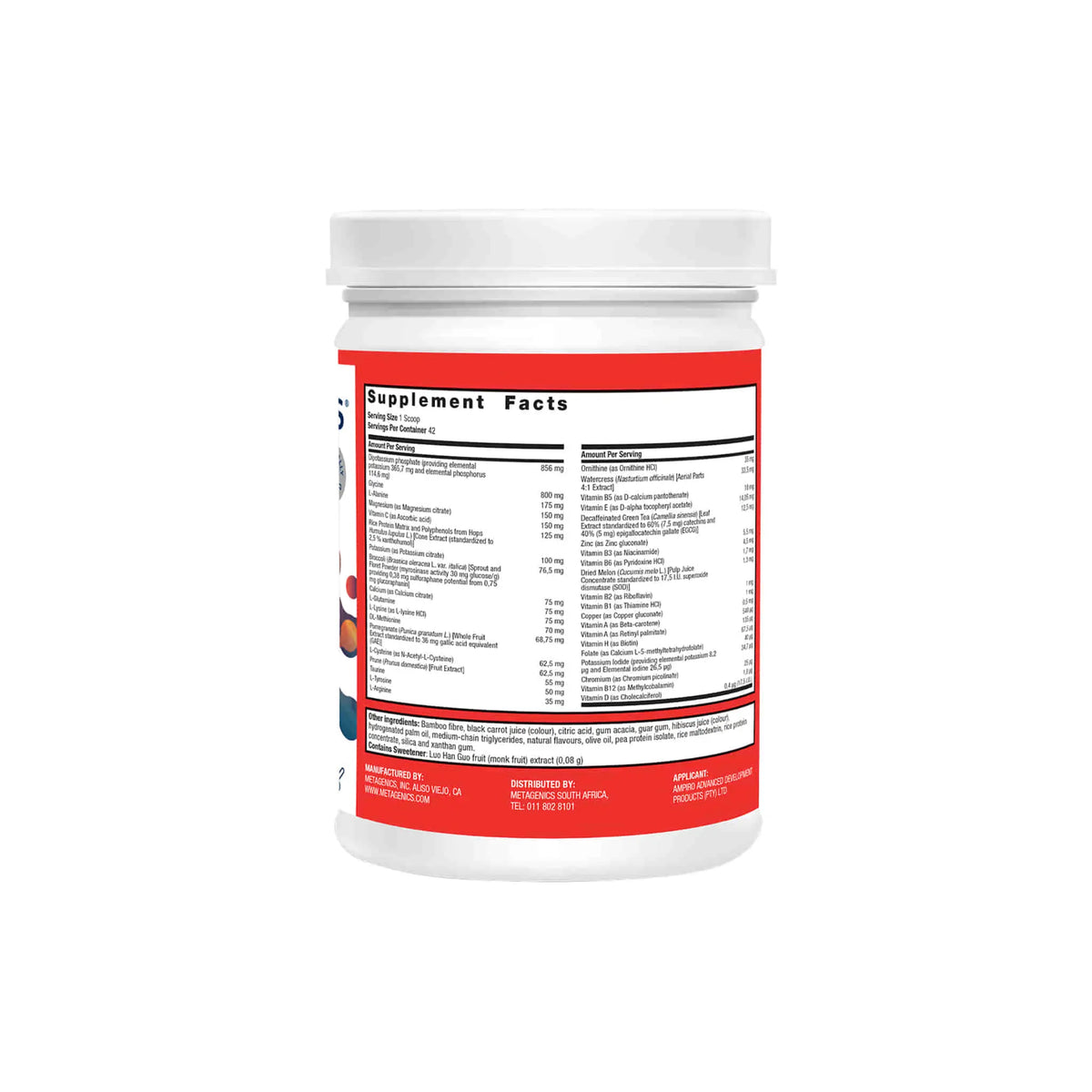Metagenics Ultraclear Renew Detox Powder Metagenics