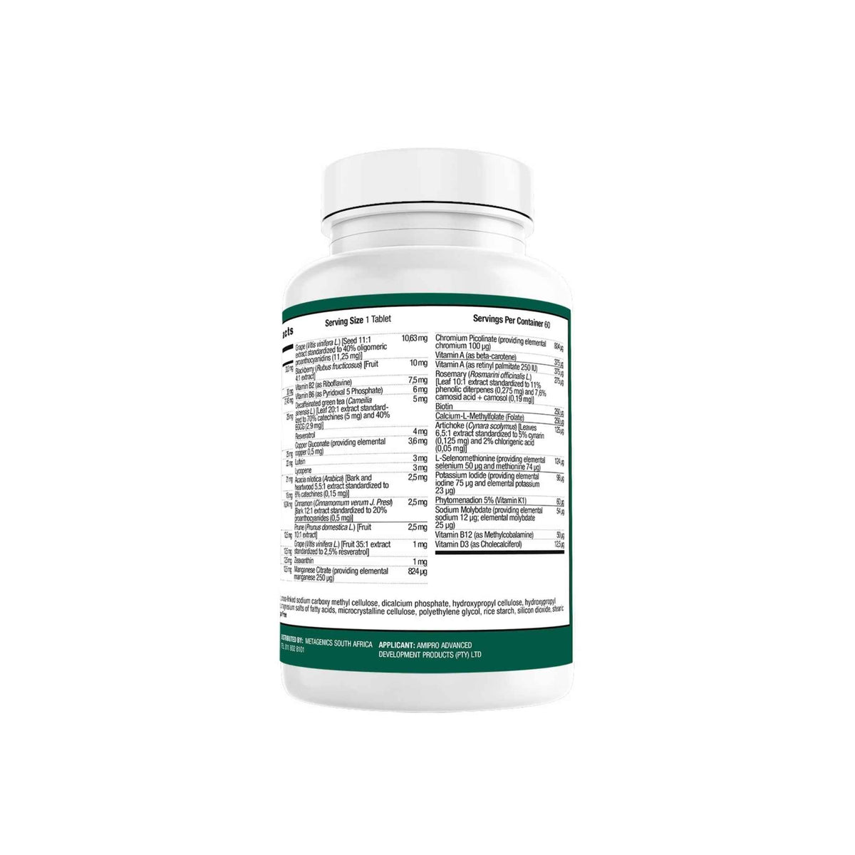 Metagenics Phytomulti Multivitamin Advanced (NEW Formula)