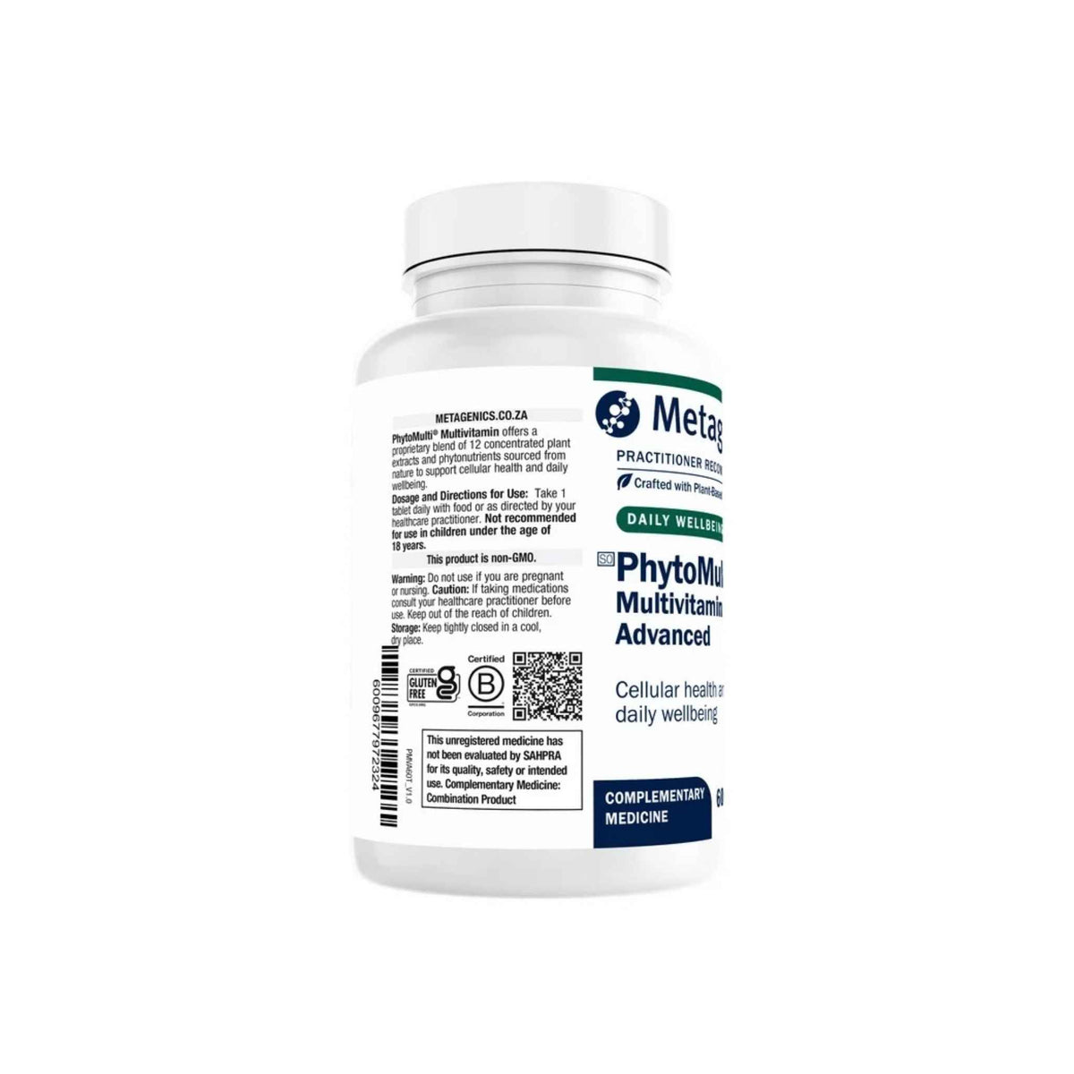 Metagenics Phytomulti Multivitamin Advanced (NEW Formula)