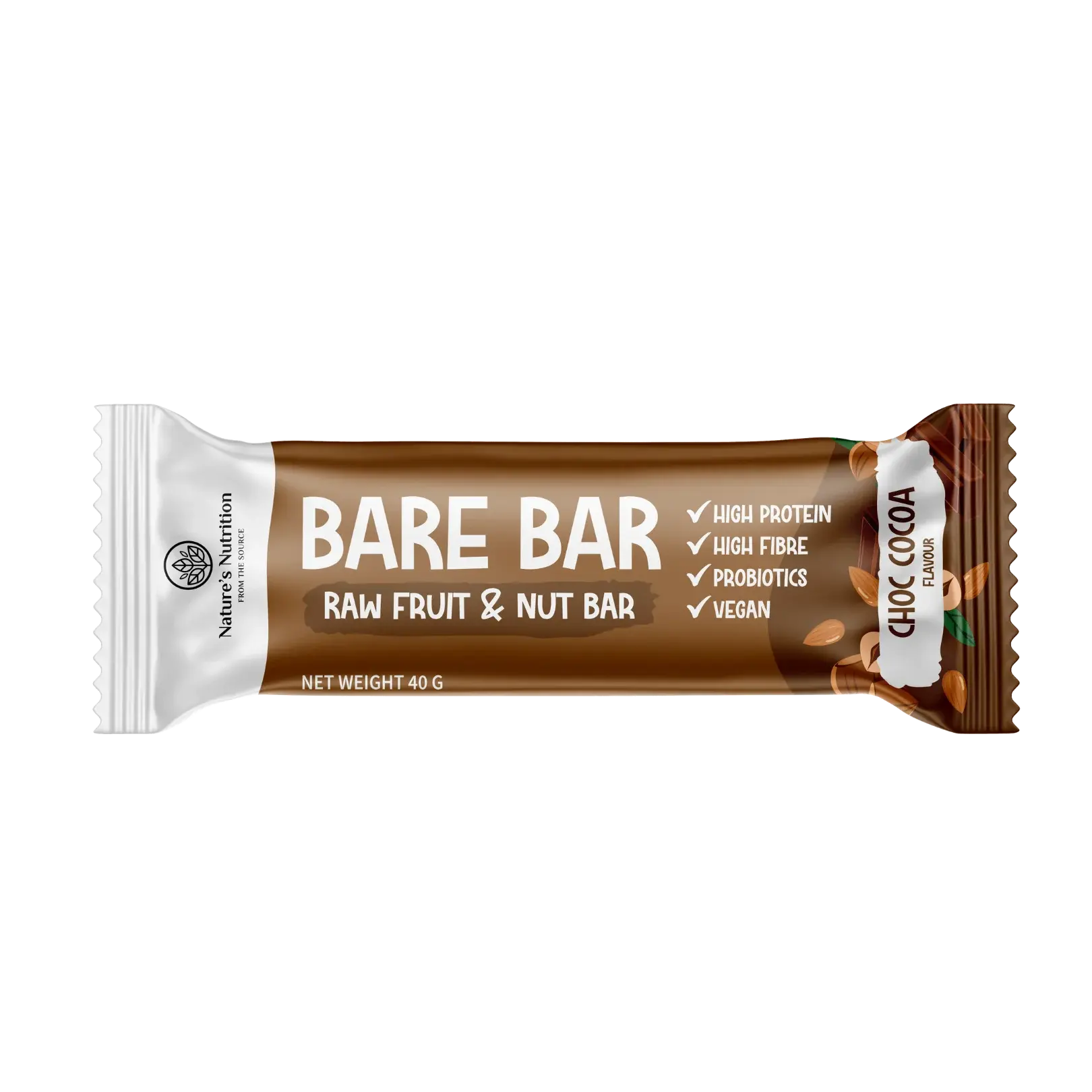 Nature's Nutrition Bare Bar Choc Cocoa Nature’s Nutrition