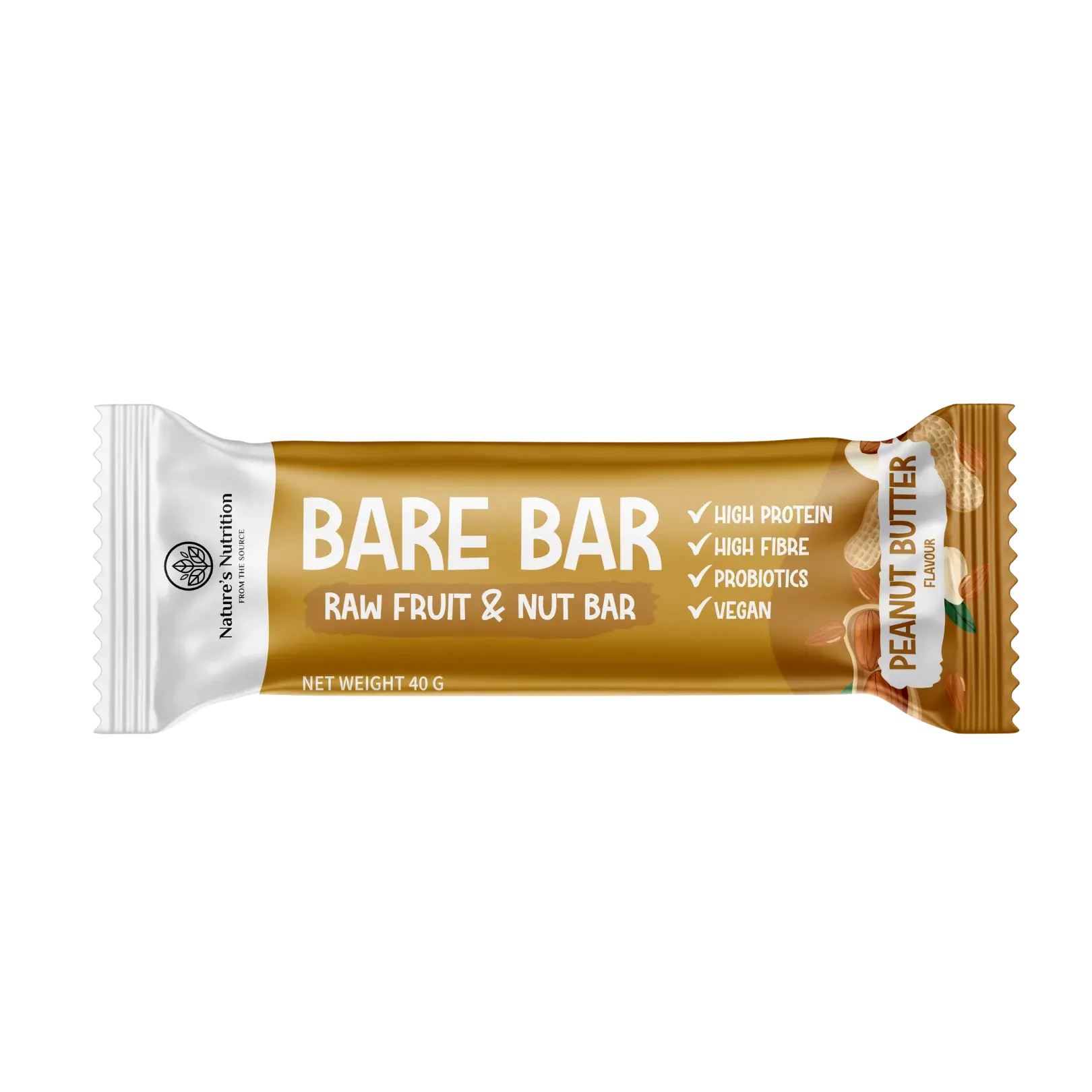 Nature's Nutrition Bare Bar Peanut Butter Nature’s Nutrition