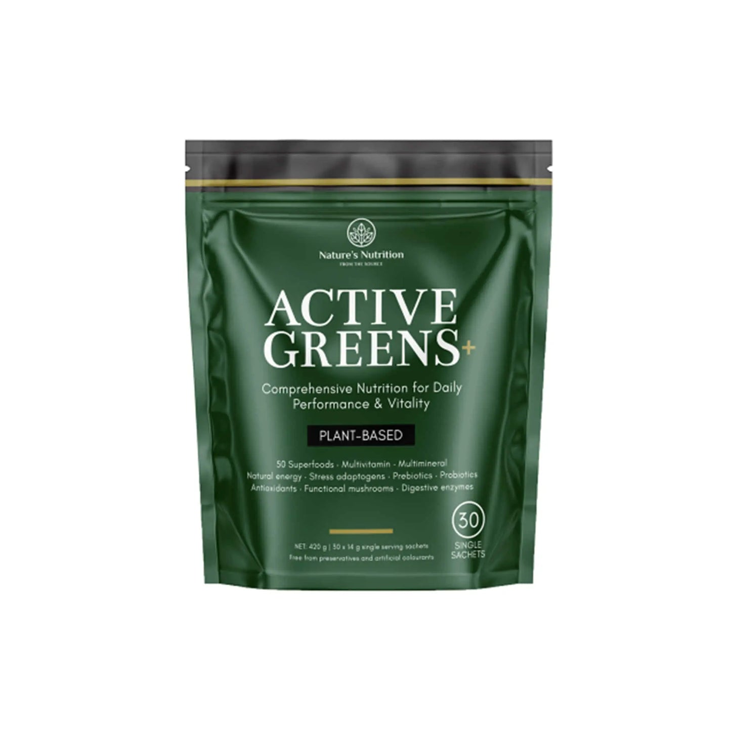 Nature's Nutrition Active Greens + Nature’s Nutrition