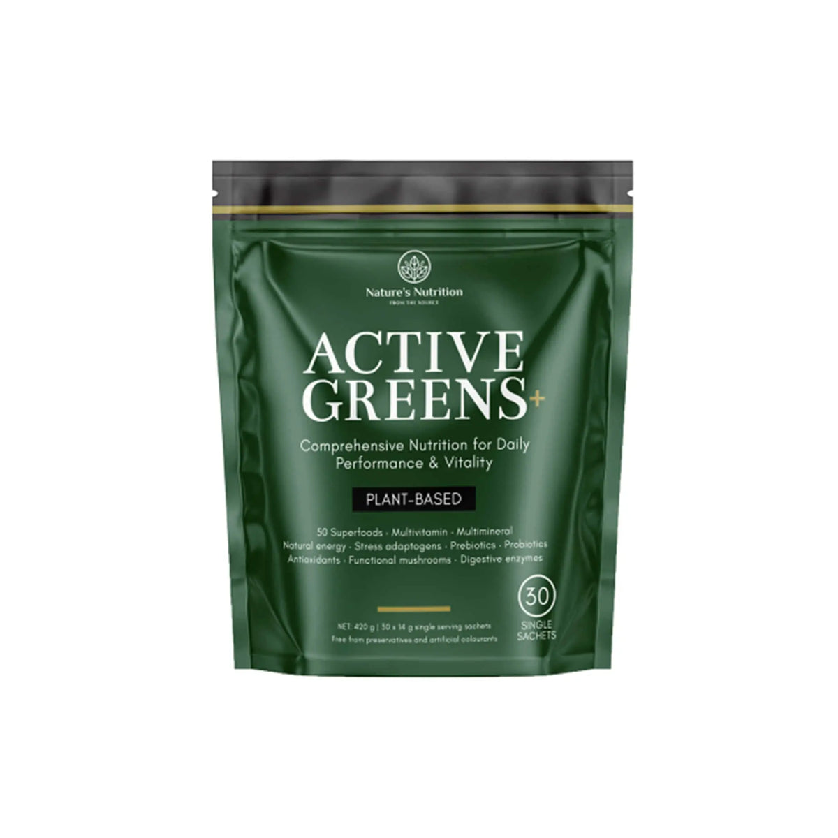 Nature's Nutrition Active Greens + Nature’s Nutrition