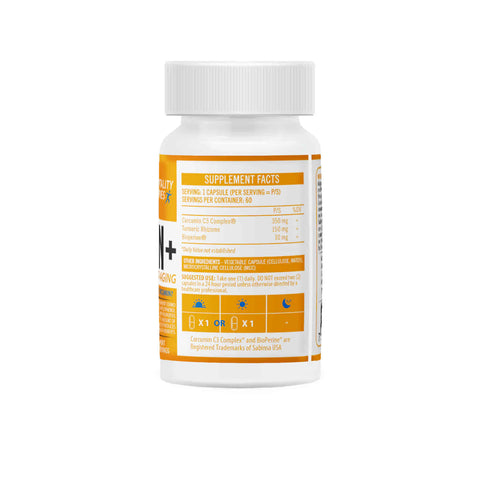 NeuroActive Curcumin Plus bottle, a dietary supplement supporting vitality and reducing inflammation.