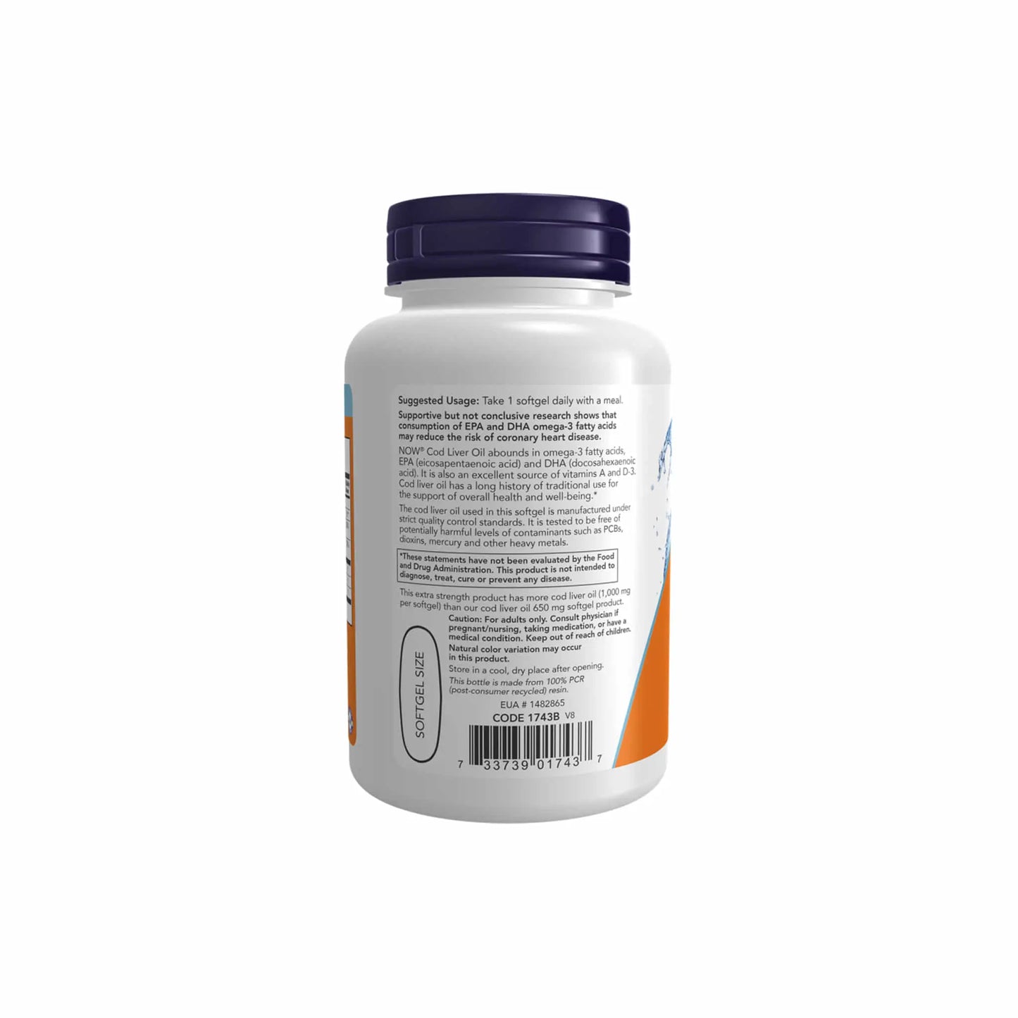 Now Foods Cod Liver Oil 1000mg Now Foods