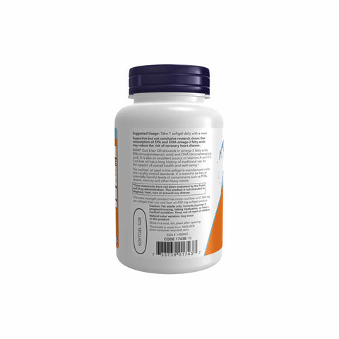 Now Foods Cod Liver Oil 1000mg Now Foods
