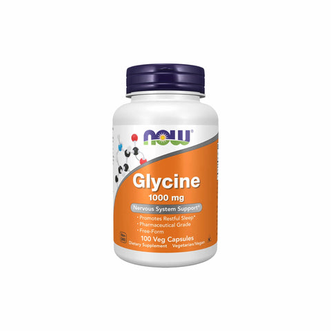 Now Foods Glycine 1000mg Now Foods