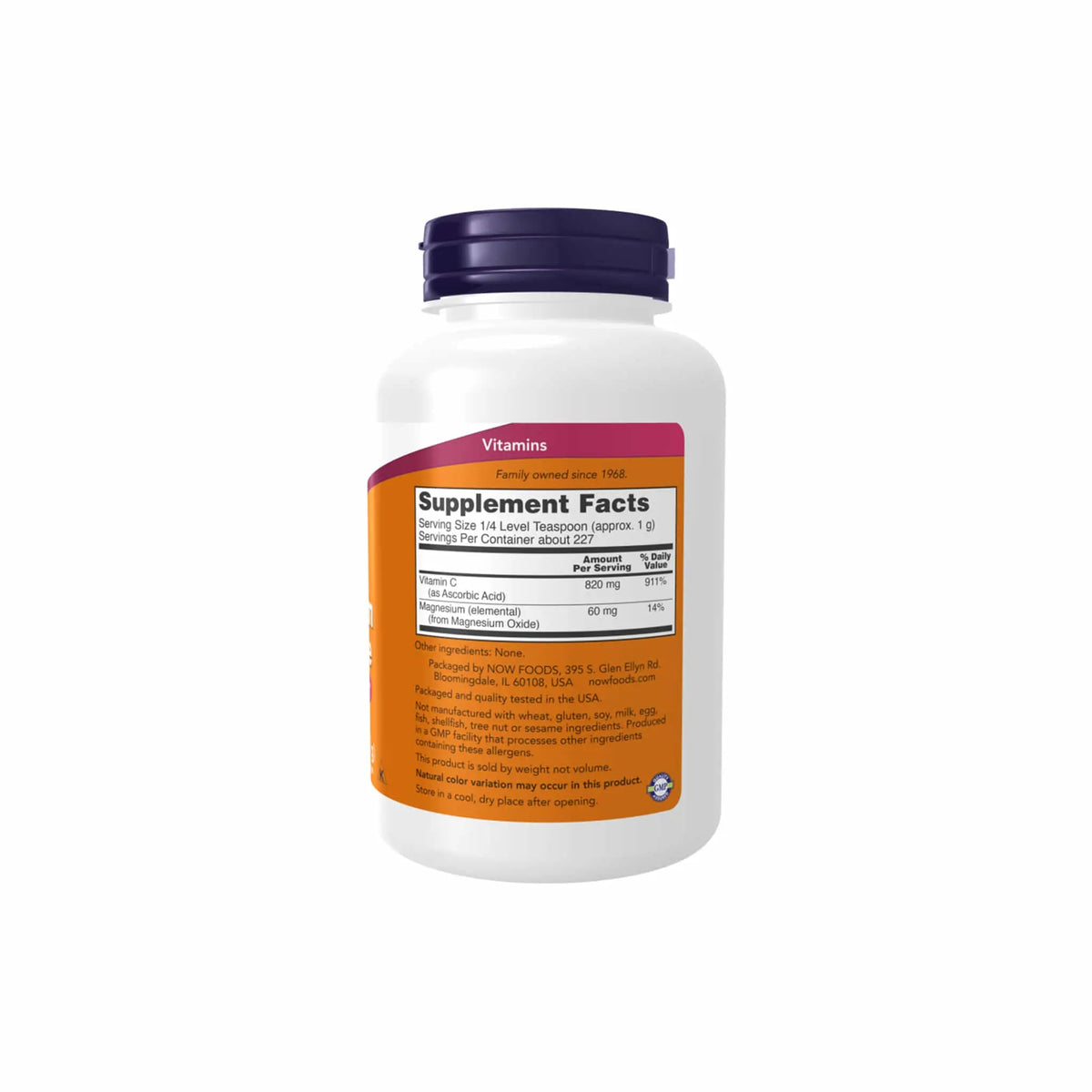 Now Foods Magnesium Ascorbate Powder Now Foods