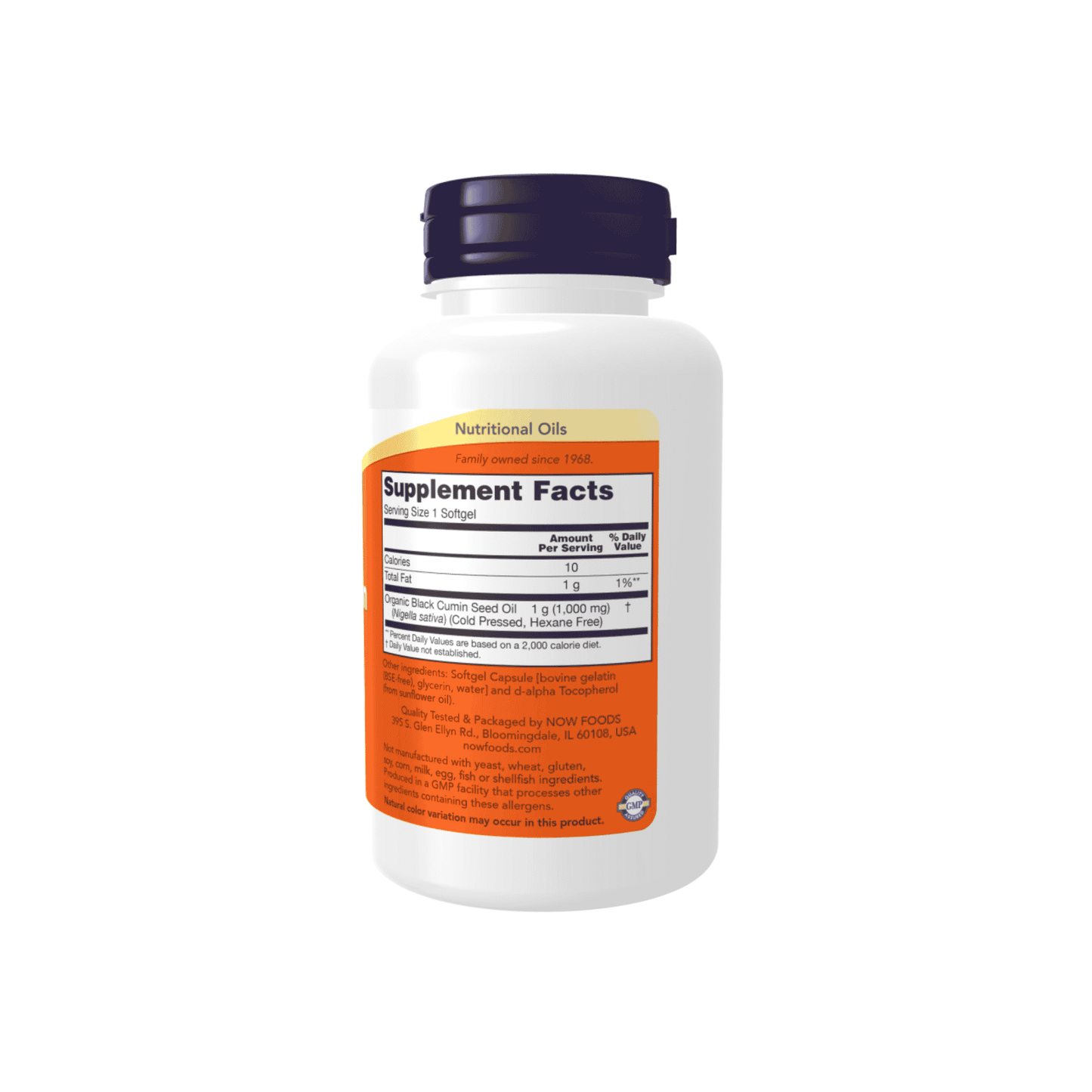 Now Foods Black Cumin Seed Oil 1000mg