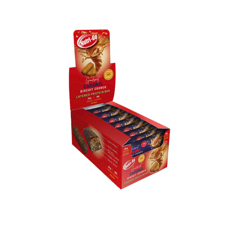 Nutri-Go Goumet Caramel Biscuit Crunch Protein Bar