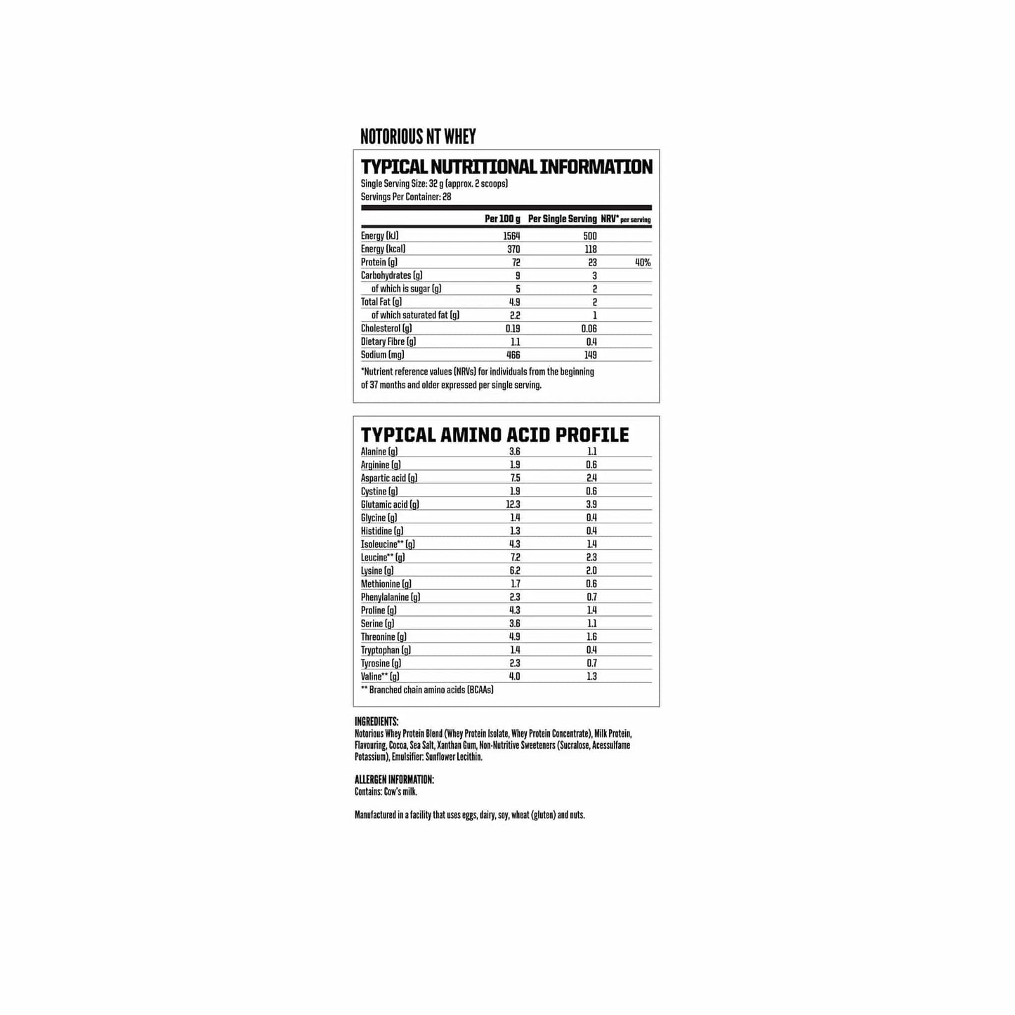 Nutritech Premium Whey 2Kg Nutritech