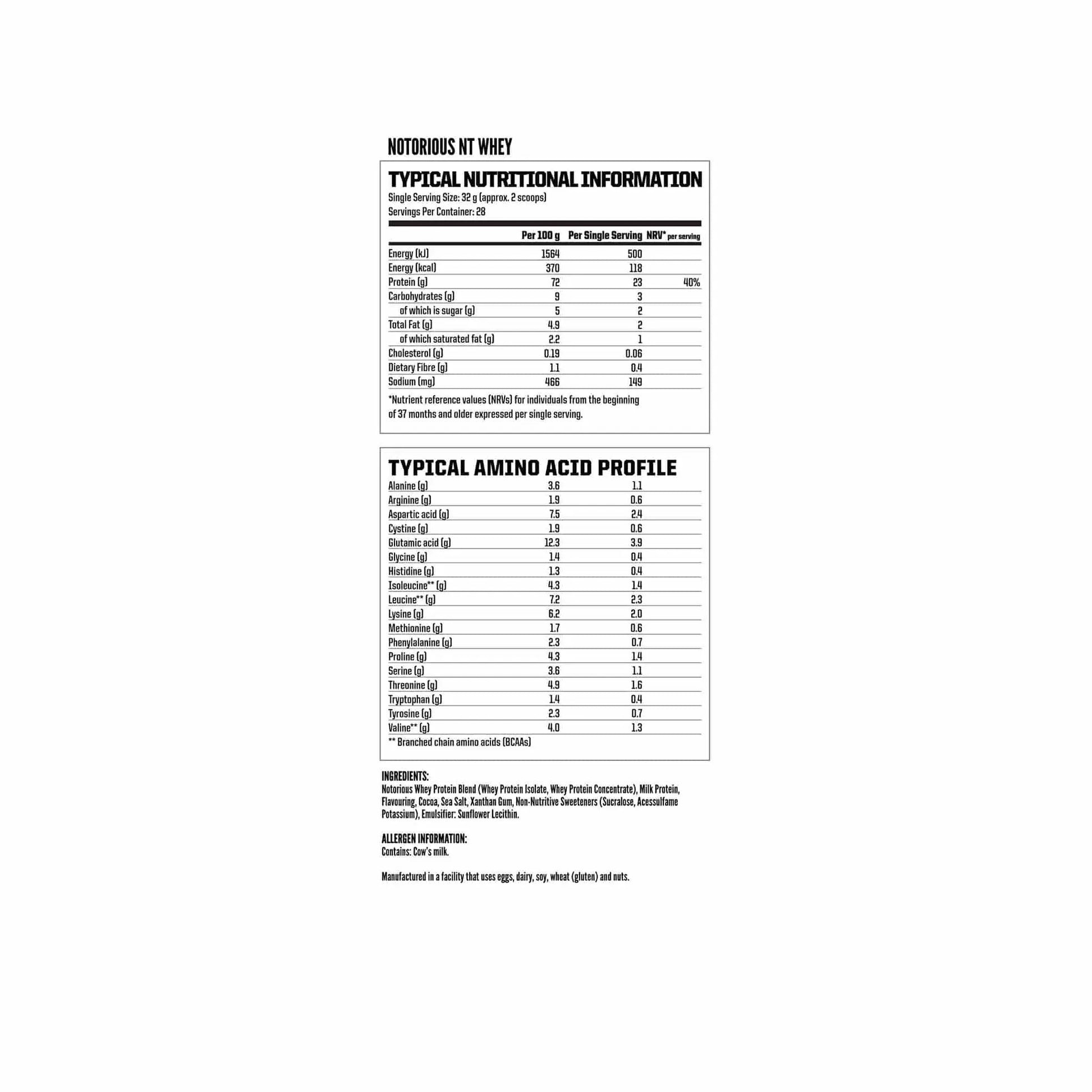 Nutritech Premium Whey 2Kg Nutritech